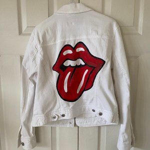 Rolling Stones Custom Jean Jacket Size S